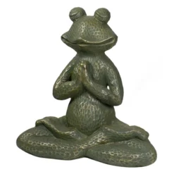 Northlight 14" Gold Verdigris Yoga Frog Outdoor Garden Statue 9 Northlight 14" Gold Verdigris Yoga Frog Outdoor Garden Statue -Northlight GUEST c659921e 8027 4c33 ad50 6e52d74d54dc