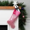 Northlight 21" Pink And Silver Glittered Princess Christmas Stocking With Cuff 1 Northlight 21" Pink And Silver Glittered Princess Christmas Stocking With Cuff -Northlight GUEST c6cbdc1a 15c7 4e66 8410 b4a6bbe61890