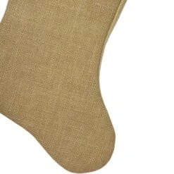Northlight 20.5" Beige And Red Plaid V-Cuff Christmas Stocking -Northlight GUEST c715a533 f1a2 44a4 ab5b f05376168f7a