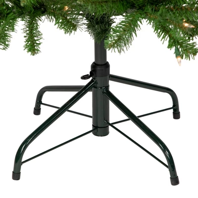 Northlight Pre-Lit Pencil White River Fir Artificial Christmas Tree - 6.5' - Clear Lights 6 Northlight Pre-Lit Pencil White River Fir Artificial Christmas Tree - 6.5' - Clear Lights - Image 4