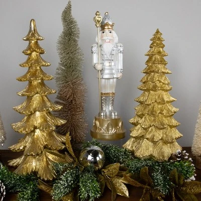 Northlight Metallic Woodland Layered Christmas Tree Decoration - 9.5" - Gold Finish 3 Northlight Metallic Woodland Layered Christmas Tree Decoration - 9.5" - Gold Finish