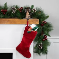 Northlight 7" Copper-tone Praying Angel Metal Christmas Stocking Holder -Northlight GUEST c89ba9ee 0d5f 4d6b af87 e872126a9613