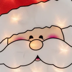 Northlight 12" Lighted Santa Claus Christmas Window Silhouette -Northlight GUEST c8d31c10 eeff 4867 9efb 51fa20e2452a