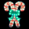 Northlight 18.5" Lighted Double Candy Cane Christmas Window Silhouette -Northlight GUEST c9f8d943 155d 4b21 8cdc 60eda35169bc