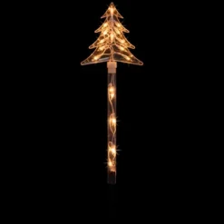 Northlight Lighted Tree Christmas Outdoor Pathway Markers - 26.5" - Set Of 4 -Northlight GUEST ca24c343 3653 4de5 92b8 e4d964f52ce4