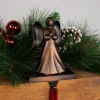 Northlight 7" Copper-tone Praying Angel Metal Christmas Stocking Holder