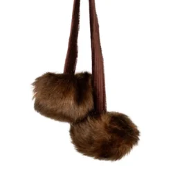 Northlight Mink Faux Fur Christmas Stocking With Pom Poms - 20.5" - Brown 10 Northlight Mink Faux Fur Christmas Stocking With Pom Poms - 20.5" - Brown -Northlight GUEST cac7e610 02df 4aaf a1f4 e0acf89f2d53
