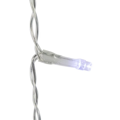 Northlight LED Stars Christmas Icicle Lights - Pure White - 8.25' Clear Wire - 12ct 7 Northlight LED Stars Christmas Icicle Lights - Pure White - 8.25' Clear Wire - 12ct - Image 5