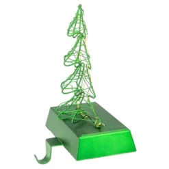 Northlight 8" LED Lighted Green Wired Christmas Tree Stocking Holder -Northlight GUEST cc67afd1 d380 4b2e aaf3 a25dda2dae07