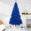 Northlight Pre-Lit Medium Pine Artificial Christmas Tree - 6' - Royal Blue - Clear Lights 2 Northlight Pre-Lit Medium Pine Artificial Christmas Tree - 6' - Royal Blue - Clear Lights -Northlight GUEST d080d640 7f07 4446 b3b0 320e82632264
