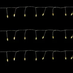 Northlight LED Fairy Water Droplet Christmas String Lights - Warm White - 6' Silver Wire - 40ct -Northlight GUEST d10f9b68 b6af 4fb4 9ad8 5f8c9db9ae08