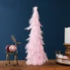 Northlight Glittered Layered Feather Cone Tree Christmas Decoration - 19.5" - Pink -Northlight GUEST d225e69a ed6d 46fd 9ec5 175a866f72d5