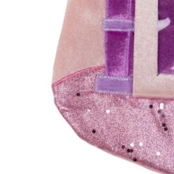 Northlight 20" Pink And Purple Glitter Princess Christmas Stocking -Northlight GUEST d34dfe19 c161 4b33 9077 f51873cbf9ce