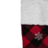 Northlight 20.5" Red And Black Plaid Christmas Stocking With A Vintage Truck -Northlight GUEST d3b82d80 3cc5 4bcc af78 f954394e3117