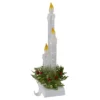 Northlight 9" Battery Operated LED Lighted Candle Christmas Stocking Holder -Northlight GUEST d5498a03 520d 46d2 8bbd e15fcda0de45