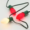 Northlight Opaque C7 Candy Cane Christmas String Lights - Red And White - 24' Green Wire - 25ct -Northlight GUEST d5734a02 3ee8 4b92 af19 f6d741046f3a