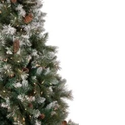 Northlight Real Touch™️ Pre-lit Snow Valley Pine Artificial Christmas Tree - 7.5' - Clear Lights 12 Northlight Real Touch™️ Pre-lit Snow Valley Pine Artificial Christmas Tree - 7.5' - Clear Lights -Northlight GUEST d5e8f626 91f8 455c 8fc0 2a172512eff5