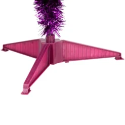 Northlight 4' Purple Artificial Tinsel Christmas Tree, Unlit 11 Northlight 4' Purple Artificial Tinsel Christmas Tree, Unlit -Northlight GUEST d7034eda a610 4fd7 92e0 558a15e22239