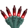 Northlight Mini Incandescent Christmas Lights - Red - 20.25' Green Wire - 100ct -Northlight GUEST db16c107 f69d 453e 9323 e96a027abf4e