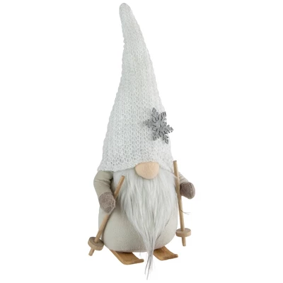 Northlight Winter Ski Gnome With Snowflake Hat Christmas Decoration - 12" 6 Northlight Winter Ski Gnome With Snowflake Hat Christmas Decoration - 12" - Image 4