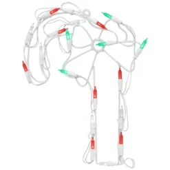 Northlight LED Candy Cane Window Silhouette Christmas Decoration - 12" - Multicolor Lights -Northlight GUEST dc7b841a 12ac 4eea 9afe 209dff8b4f11