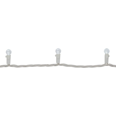Northlight LED G12 Berry Christmas Lights - Pure White - 16' White Wire - 50 Ct 6 Northlight LED G12 Berry Christmas Lights - Pure White - 16' White Wire - 50 Ct - Image 4