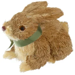 Northlight 8" Brown Sisal Bunny Rabbit Easter Figure -Northlight GUEST dd01669f 0f47 472c b9f7 bdc50c1d65ff