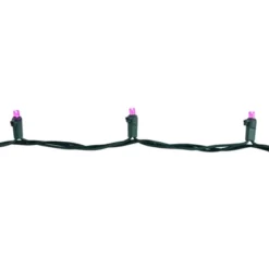 Northlight 50ct LED Wide Angle String Lights Pink - 16.25' Green Wire -Northlight GUEST dd2f4bf0 ba6e 488d 872d 818199daf138