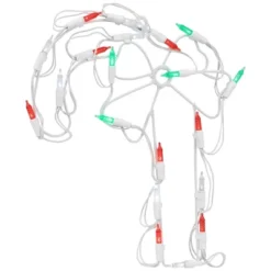 Northlight LED Candy Cane Window Silhouette Christmas Decoration - 12" - Multicolor Lights -Northlight GUEST ddefe54a 735d 438a 8abd f4324ae63cc6