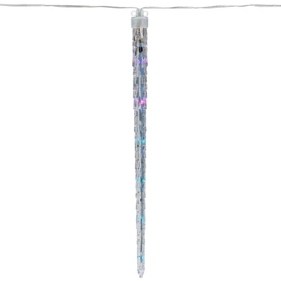 Northlight LED Color Changing Cascading Icicle Christmas Light Tubes - Multicolor - 13' Clear Wire - 5ct 5 Northlight LED Color Changing Cascading Icicle Christmas Light Tubes - Multicolor - 13' Clear Wire - 5ct - Image 3