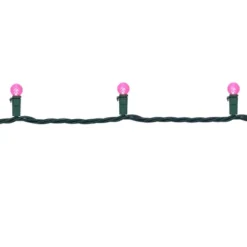 Northlight LED G12 Berry Christmas Lights - Pink - 16' Green Wire - 50 Ct -Northlight GUEST e0e6ee51 1252 4f70 91ad 3ebf36341324