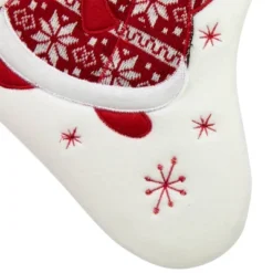 Northlight 17" White And Red "Welcome" Snowman Embroidered Christmas Stocking 11 Northlight 17" White And Red "Welcome" Snowman Embroidered Christmas Stocking -Northlight GUEST e1a8f544 07d1 41a5 9e50 6333557fc766