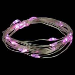 Northlight 20-Count Pink LED Micro Fairy Christmas Lights - 6ft, Copper Wire -Northlight GUEST e27ce0c4 acbe 4626 b7e3 10c97a5c3427