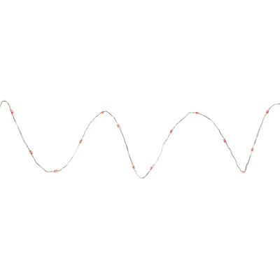 Northlight 100ct Red LED Micro Fairy Lights, 16ft Copper Wire 5 Northlight 100ct Red LED Micro Fairy Lights, 16ft Copper Wire - Image 3