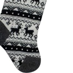 Northlight 21" Black, Gray And White Rustic Lodge Knit Christmas Stocking With High Pile Fleece Cuff 6 Northlight 21" Black, Gray And White Rustic Lodge Knit Christmas Stocking With High Pile Fleece Cuff -Northlight GUEST e29a111d 7063 415e 97a0 bc3327c0137f