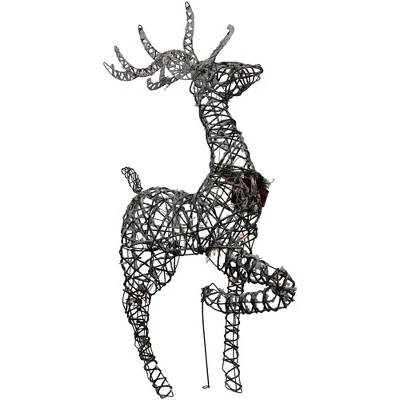 Northlight 60.25" Lighted Reindeer Stag Christmas Decoration 8 Northlight 60.25" Lighted Reindeer Stag Christmas Decoration - Image 6