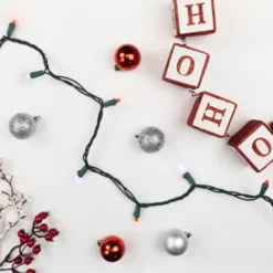 Northlight 50ct Red And White LED Wide Angle Christmas Lights, 16.25ft Green Wire -Northlight GUEST e3ec3393 dbb5 4b52 a5fb d427b04aeae2