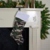 Northlight Camouflage Christmas Stocking With Cuff - 19" - Green And White -Northlight GUEST e5aff33b d0fa 40b6 bd10 420e07dab447