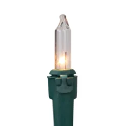 Northlight Mini Incandescent Christmas Lights - Red And Clear - 10' Green Wire - 50ct -Northlight GUEST e80e518d d2bd 4acd 99a8 db66d1c16348 1