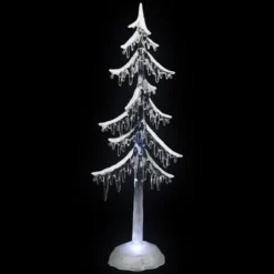 Northlight LED Lighted Acrylic Icicle Tree Christmas Decoration - 18" -Northlight GUEST e8376d2c 8495 4250 b62b 4308ab2dc8c6 1
