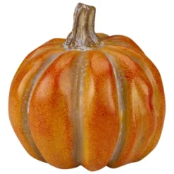 Northlight Set Of 6 Boxed Orange And Green Pumpkin Thanksgiving Decorations -Northlight GUEST e8a3122a 2b64 4d6d a767 c553503c88fa