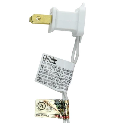 Northlight Star Shaped Icicle Christmas Lights - Multicolor - 7' White Wire - 6ct 4 Northlight Star Shaped Icicle Christmas Lights - Multicolor - 7' White Wire - 6ct - Image 2