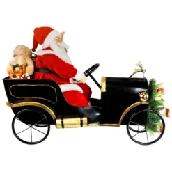 Northlight Animated And Musical Santa Driving Vintage Car Christmas Decoration - 31" 11 Northlight Animated And Musical Santa Driving Vintage Car Christmas Decoration - 31" -Northlight GUEST e945ddcc d04a 4903 9e96 dc9b5be43453