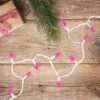 Northlight LED C6 Faceted Christmas Lights - Pink - 22.5' White Wire - 70ct -Northlight GUEST e9b07201 0a44 4cc8 845e 23f8ab712687