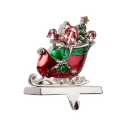 Northlight Present Filled Sleigh Christmas Stocking Holder - 5.5" -Northlight GUEST e9b408fe 55ec 48b1 8456 d7e732de37cc