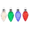 Northlight LED C9 Style Faceted Twinkle Christmas Lights - Multicolor - 9' White Wire - 4ct 1 Northlight LED C9 Style Faceted Twinkle Christmas Lights - Multicolor - 9' White Wire - 4ct -Northlight GUEST ea32219f ef6e 46fe ac64 ef0dbcd55257