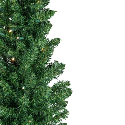 Northlight Pre-Lit Pencil Northern Balsam Fir Artificial Christmas Tree - 6' - Warm Clear LED Lights 4 Northlight Pre-Lit Pencil Northern Balsam Fir Artificial Christmas Tree - 6' - Warm Clear LED Lights - Image 2