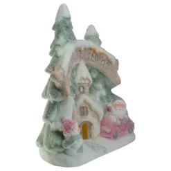 Northlight LED Lighted Snowy Winter Village "Merry Christmas" Decoration - 16.5" -Northlight GUEST ecc71c6b 0f92 475f a05c 4dd3668509ae