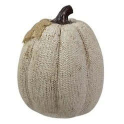 Northlight 6.25" White Pumpkin Autumn Harvest Thanksgiving Tabletop Decoration -Northlight GUEST ed5de1cf 533a 4f11 8248 865b3497345d