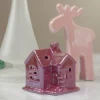 Northlight Ceramic House With Star Cutouts Christmas Decoration - 4" 1 Northlight Ceramic House With Star Cutouts Christmas Decoration - 4" -Northlight GUEST ee918218 8c0b 49b0 9845 29fca24d2f48